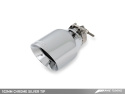 Porsche Macan Track Edition Exhaust System - Chrome Silver 102mm Tips AWE Tuning
