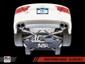 Audi S6 4.0T Track Edition Exhaust - Chrome Silver Tips AWE Tuning