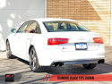 Audi S6 4.0T Track Edition Exhaust - Diamond Black Tips AWE Tuning