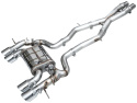 BMW M2 G87 2023-2026 SwitchPath Edition Exhaust - Chrome Silver Tips AWE Tuning
