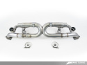 Porsche 991 SwitchPath Exhaust, for Non-PSE cars  Diamond Black Tips AWE Tuning