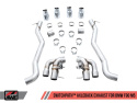 BMW M5 F90 18-19 SwitchPath Exhaust -- Diamond Black Tips AWE Tuning