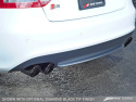 S5 B8/8.5 Cabrio Touring Edition Exhaust System AWE Tuning (Black, Odämpade Downpipes)