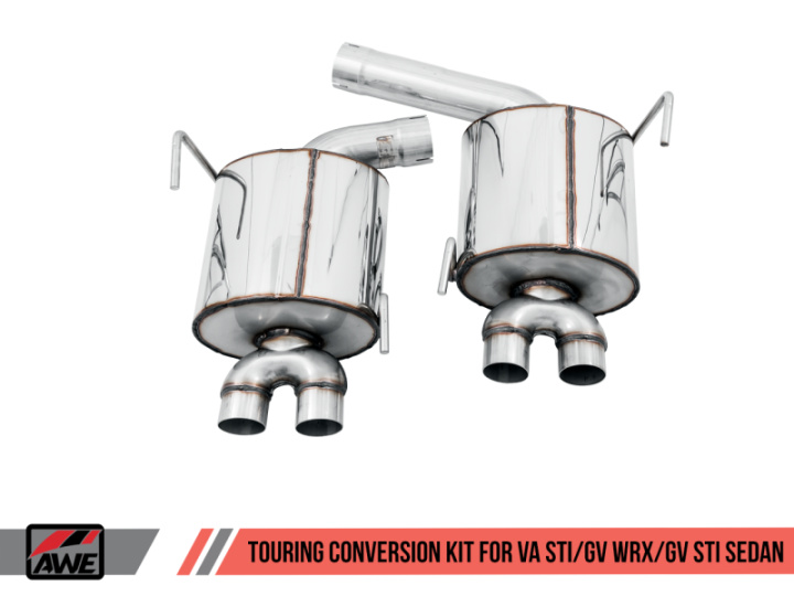 WRX STi 15+ Track-to-Touring Conversion Kit AWE Tuning in the group Select car model / Subaru / WRX STI 15-21 / Tuning / Exhaust / Catbacks & Axlebacks at DDESIGN Scandinavia AB (awe3815-41006)