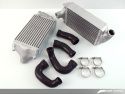 997TT / GT2 Performance Intercoolers - Black Hoses AWE Tuning