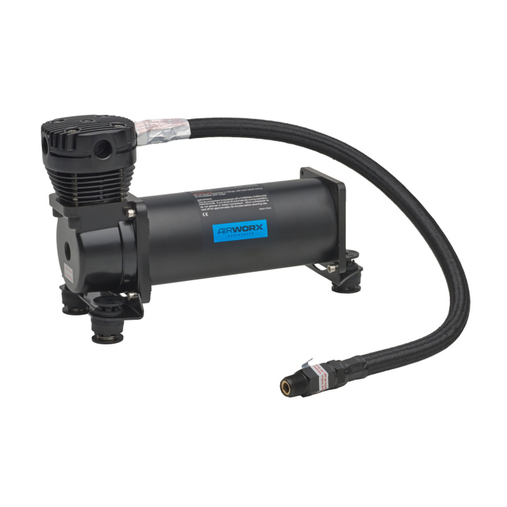 Airworx Suspension NXT-5 SQ Black CE Air Suspension Compressor in the group Universal products / Chassis / Air Suspension / Parts for air suspension / Compressors for air suspension at DDESIGN Scandinavia AB (awx50550)