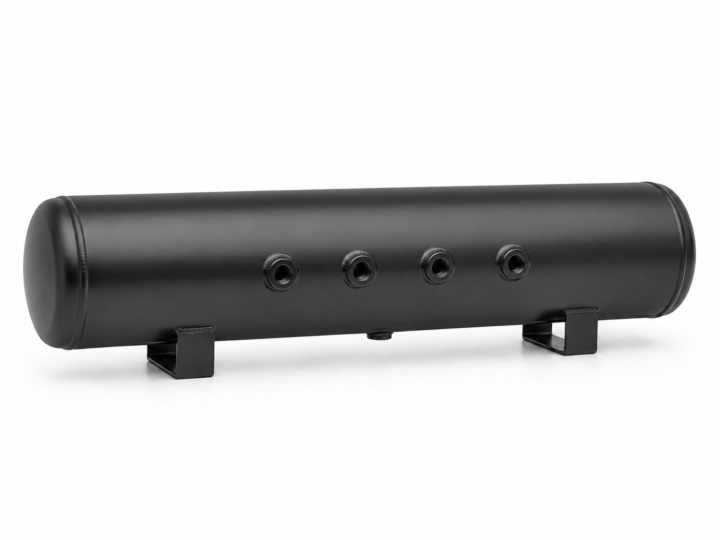 19L Black Air Tank (Front Ports) Airworx Suspension in the group Universal products / Chassis / Air Suspension / Parts for air suspension / Air tanks at DDESIGN Scandinavia AB (awx60255)