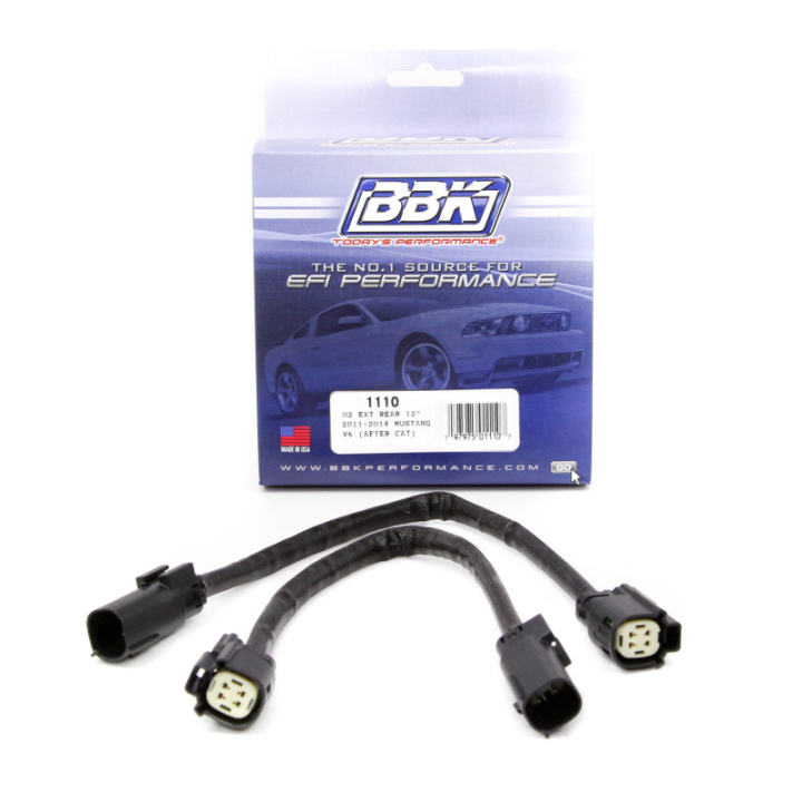 BBK 11-14 Mustang V6 GT Rear O2 Sensor Wire Harness Extensions 12 (pair) in the group Select car model / Ford / Mustang 05-14 / Tuning at DDESIGN Scandinavia AB (bbk1110)