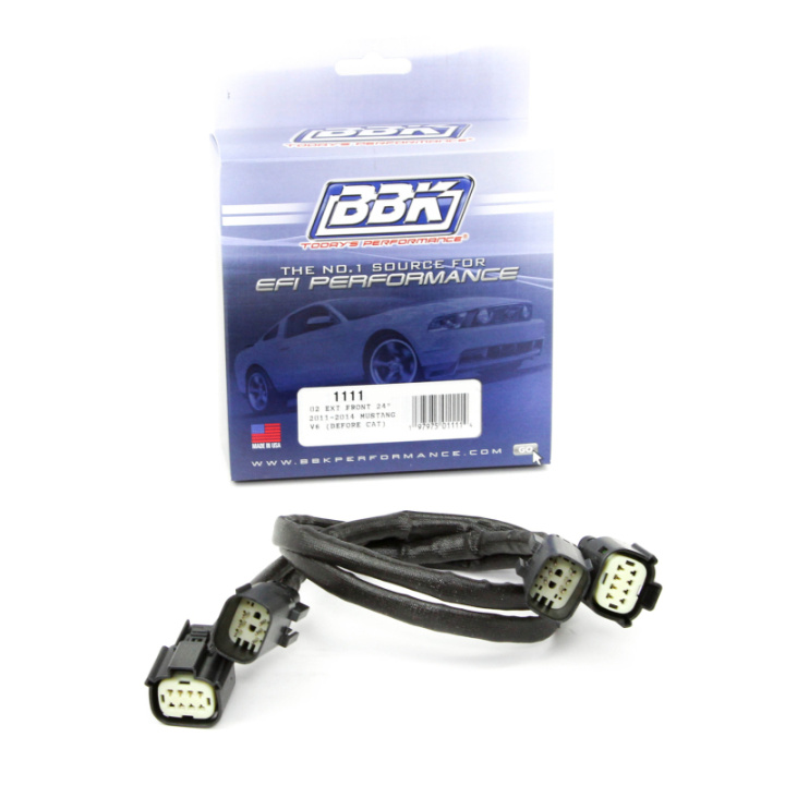 BBK 11-14 Mustang V6 Front O2 Sensor Wire Harness Extensions 24 (pair) in the group Select car model / Ford / Mustang 05-14 / Tuning at DDESIGN Scandinavia AB (bbk1111)