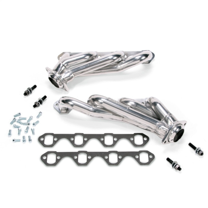 BBK 79-93 Mustang 351 Swap Shorty Unequal Length Exhaust Headers - 1-5/8 Silver Ceramic in the group Select car model at DDESIGN Scandinavia AB (bbk15110)