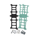 BBK 86-95 Mustang 5.0 Phenolic Manifold Spacer Kit Edelbrock Performer 3/8