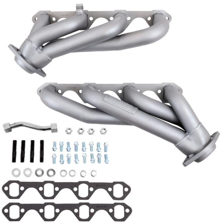 BBK 94-95 Mustang 5.0 Shorty Unequal Length Exhaust Headers - 1-5/8 Titanium Ceramic in the group Select car model / Ford / Mustang 94-04 / Tuning at DDESIGN Scandinavia AB (bbk1525)