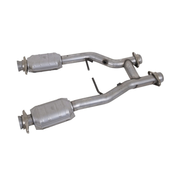 BBK 96-04 Mustang 4.6 GT / Cobra Short Mid H Pipe w Catalytic Converters 2-1/2 For Long Tube Headers in the group Select car model / Ford / Mustang 94-04 / Tuning at DDESIGN Scandinavia AB (bbk1538)