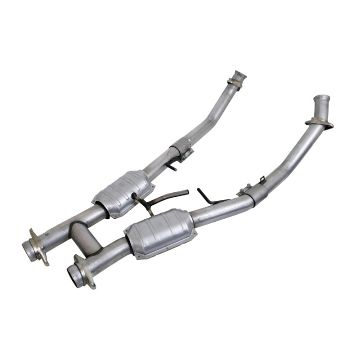 BBK 94-95 Mustang 5.0 High Flow H Pipe With Catalytic Converters - 2-1/2 in the group Select car model / Ford / Mustang 94-04 / Tuning at DDESIGN Scandinavia AB (bbk1563)