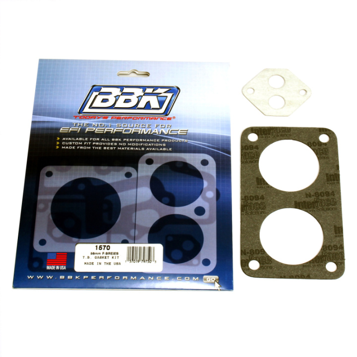 BBK 87-96 Ford F Series Truck Twin 56mm Throttle Body Gasket Kit in the group Select car model / Ford / F-250 - F-350 92-99 at DDESIGN Scandinavia AB (bbk1570)