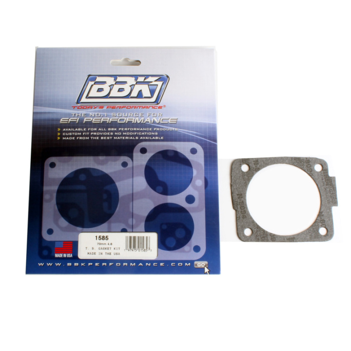 BBK 96-04 Ford Mustang Truck 4.6 5.4 70 75mm Throttle Body Gasket Kit in the group Select car model / Ford / Mustang 94-04 / Tuning at DDESIGN Scandinavia AB (bbk1585)