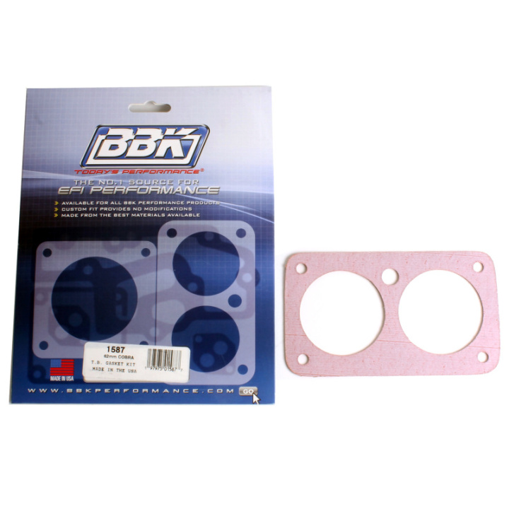 BBK 96-04 Ford Mustang 4.6 4V Twin 62mm Throttle Body Gasket Kit in the group Select car model / Ford / Mustang 94-04 / Tuning at DDESIGN Scandinavia AB (bbk1587)