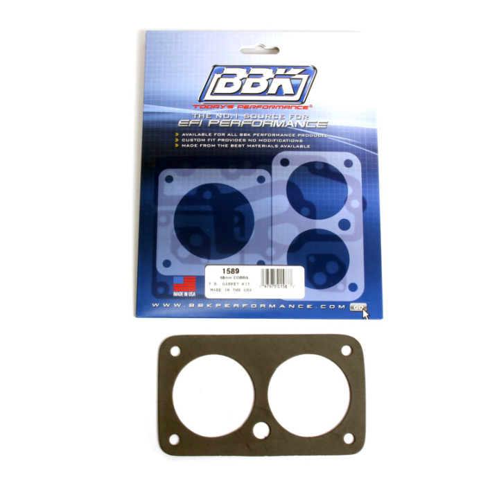 BBK 96-04 Ford Mustang 4.6 F150 Lightning Twin 65mm Throttle Body Gasket Kit in the group Select car model / Ford / Mustang 94-04 / Tuning at DDESIGN Scandinavia AB (bbk1589)