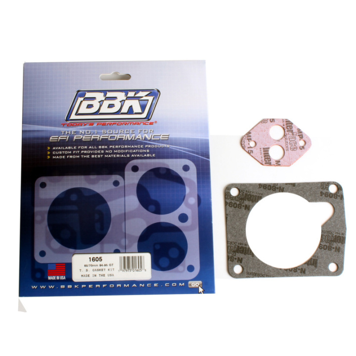 BBK 94-95 Mustang 5.0 65 70mm Throttle Body Gasket Kit in the group Select car model / Ford / Mustang 94-04 / Tuning at DDESIGN Scandinavia AB (bbk1605)