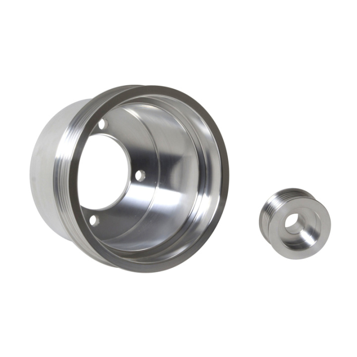 BBK 94-98 Mustang 3.8 V6 Underdrive Pulley Kit - Lightweight CNC Billet Aluminum (2pc) in the group Select car model / Ford / Mustang 94-04 / Tuning at DDESIGN Scandinavia AB (bbk1619)