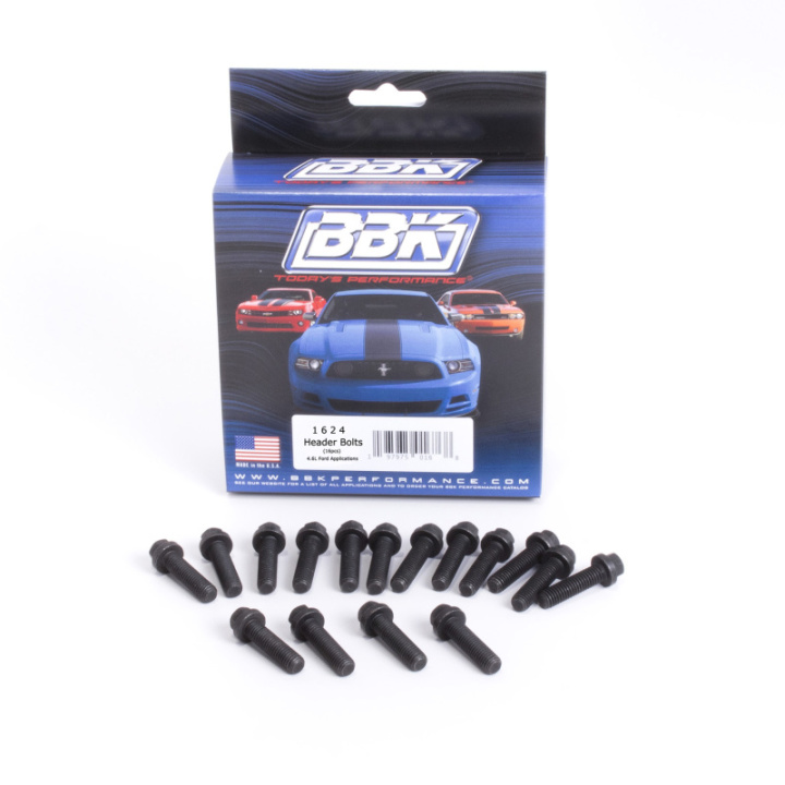 BBK Ford Modular 4.6 5.4 Exhaust Header Bolts 8mm 1.25 x 30mm (16) in the group Select car model / Ford / Mustang 94-04 / Tuning at DDESIGN Scandinavia AB (bbk1624)