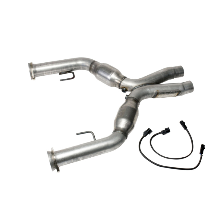 BBK 05-10 Mustang 4.6 Short Mid X Pipe With Catalytic Converters 2-3/4 For BBK Long Tube Headers in the group Select car model / Ford / Mustang 05-14 / Tuning at DDESIGN Scandinavia AB (bbk1637)