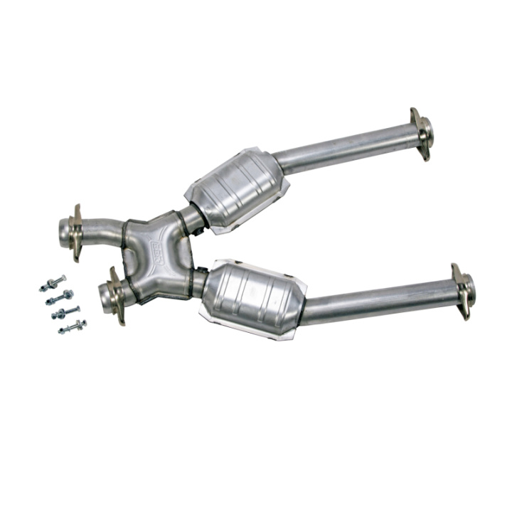 BBK 96-04 Mustang 4.6 GT / Cobra Short Mid X Pipe w Catalytic Converters 2-1/2 For Long Tube Headers in the group Select car model / Ford / Mustang 94-04 / Tuning at DDESIGN Scandinavia AB (bbk1638)