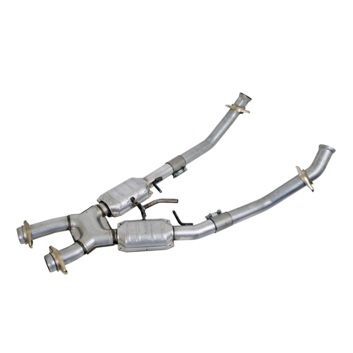 BBK 86-93 Mustang 5.0 High Flow X Pipe With Catalytic Converters - 2-1/2 in the group Select car model at DDESIGN Scandinavia AB (bbk1662)