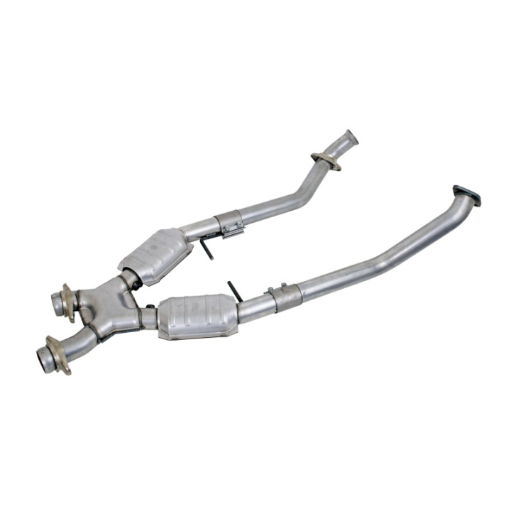 BBK 96-98 Mustang 4.6 GT High Flow X Pipe With Catalytic Converters - 2-1/2 in the group Select car model at DDESIGN Scandinavia AB (bbk1666)