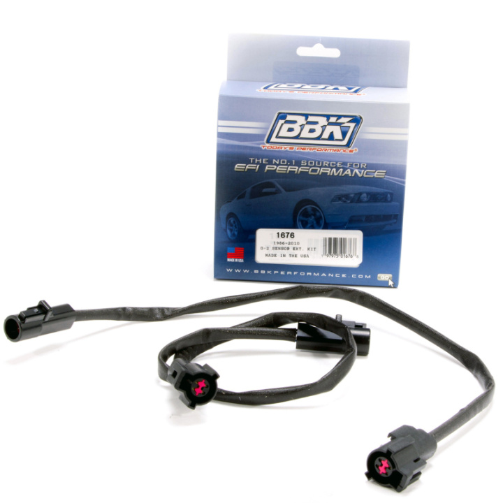 BBK 86-10 Mustang 5.0 4.6 O2 Sensor Wire Harness Extensions (pair) in the group Select car model / Ford / Mustang 94-04 / Tuning at DDESIGN Scandinavia AB (bbk1676)