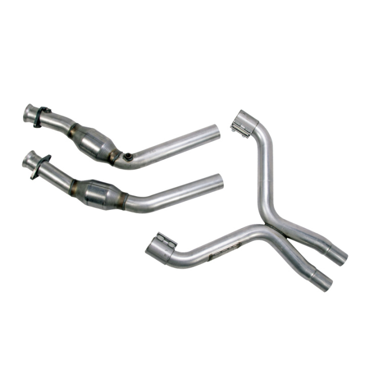 BBK 11-14 Mustang 3.7 V6 High Flow X Pipe With Catalytic Converters - 2-1/2 in the group Select car model / Ford / Mustang 05-14 / Tuning at DDESIGN Scandinavia AB (bbk1814)