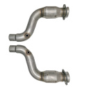 BBK 16-20 Ford Mustang GT350 3in High Flow Catted Pipe Kit (For 1856/18560/18565)