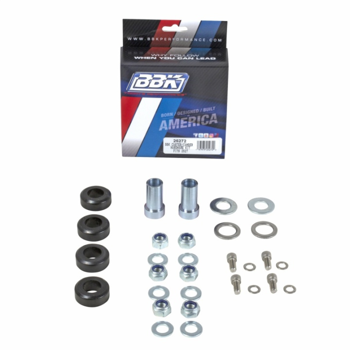 BBK 94-04 Mustang Caster Camber Plate Hardware Kit For BBK 2527 in the group Select car model / Ford / Mustang 94-04 / Tuning at DDESIGN Scandinavia AB (bbk25272)