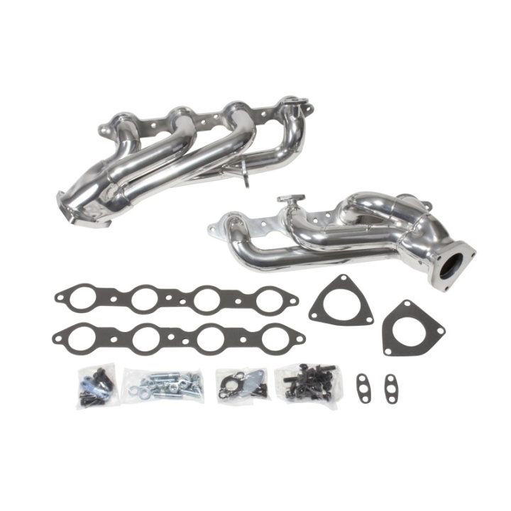 BBK 99-04 GM Truck SUV 4.8 5.3 Shorty Tuned Length Exhaust Headers - 1-3/4 Silver Ceramic in the group Select car model / Chevrolet / Silverado 99-07 / Tuning at DDESIGN Scandinavia AB (bbk40050)