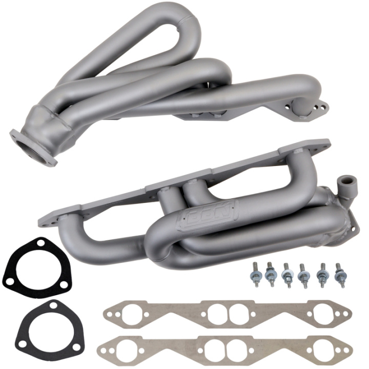 BBK 96-98 GM Truck SUV 5.0 5.7 Shorty Tuned Length Exhaust Headers - 1-5/8 Titanium Ceramic in the group Select car model / Chevrolet / Suburban 1500 / Tuning at DDESIGN Scandinavia AB (bbk4007)