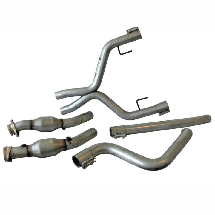 BBK 05-09 Mustang 4.0 V6 True Dual Cat Back Exhaust Conversion Kit With X pipe in the group Select car model / Ford / Mustang 05-14 / Tuning at DDESIGN Scandinavia AB (bbk4011)