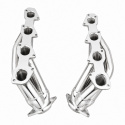BBK 05-10 Dodge Hemi 6.1L Shorty Tuned Length Exhaust Headers - 1-7/8in Silver Ceramic