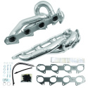 BBK 09-18 Dodge Ram 5.7L Hemi Shorty Tuned Length Exhaust Headers - 1-3/4 Silver Ceramic