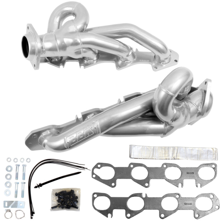 BBK 19-23 Dodge Ram 1500 5.7L (Ex. MegaCab) Shorty Tuned Exhaust Headers - 1-3/4in Silver Ceramic in the group Select car model / Dodge / Ram 19+ / Tuning at DDESIGN Scandinavia AB (bbk40150)