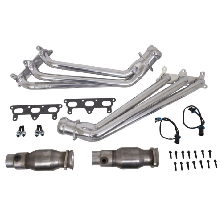 BBK 10-11 Camaro V6 Long Tube Exhaust Headers With Converters - 1-5/8 Silver Ceramic in the group Select car model at DDESIGN Scandinavia AB (bbk40410)