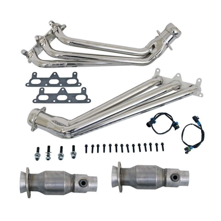 BBK 10-11 Camaro V6 Long Tube Exhaust Headers With Converters - 1-5/8 Chrome in the group Select car model / Chevrolet / Camaro Gen.5 10-15 / Tuning at DDESIGN Scandinavia AB (bbk4041)