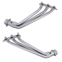 BBK 10-11 Camaro V6 Long Tube Exhaust Headers With Converters - 1-5/8 Chrome