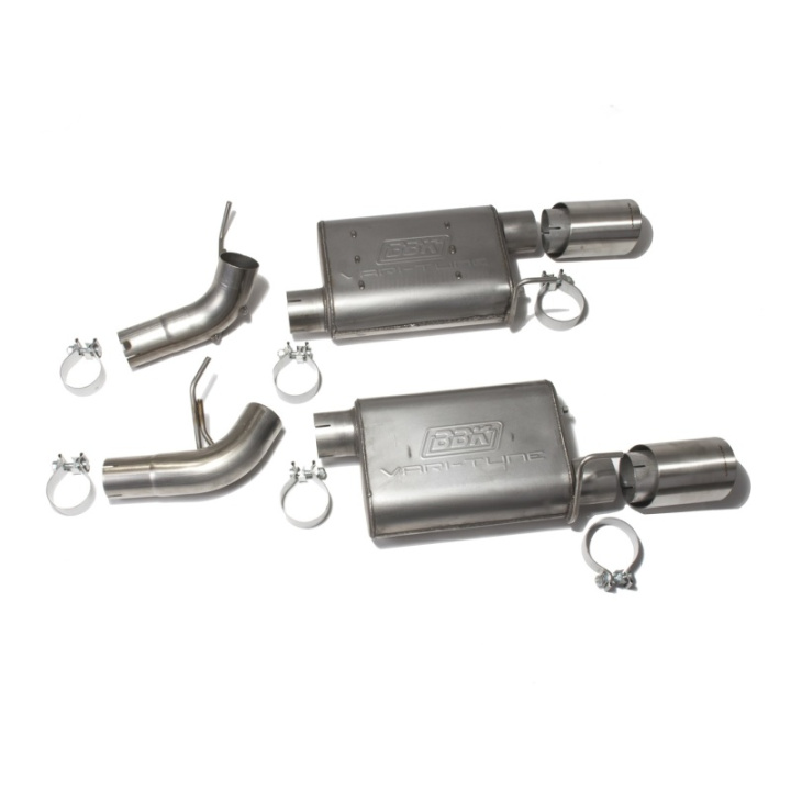 BBK 05-10 Mustang GT VariTune Axle Back Exhaust Kit (Stainless Steel in the group Select car model / Ford / Mustang 05-14 / Tuning at DDESIGN Scandinavia AB (bbk41005)