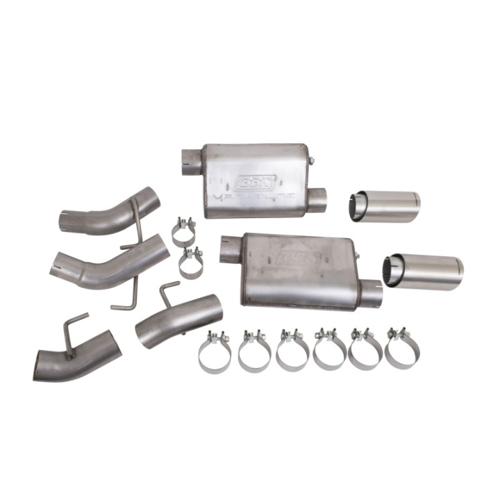 BBK Vari-Tune Axle Back Exhaust Kit 2 Adjustable Performance Mufflers 2-3/4 Pipe 4 in. Tips in the group Select car model / Chevrolet / Camaro Gen.5 10-15 / Tuning at DDESIGN Scandinavia AB (bbk41065)