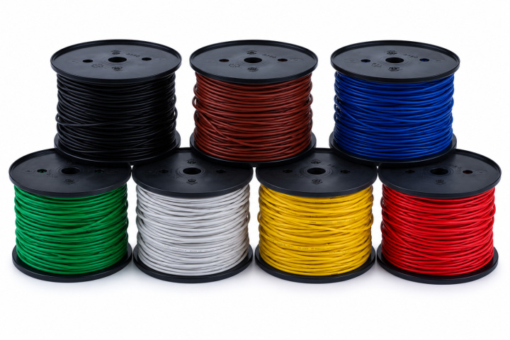 Tinned Copper Wire 16 AWG / 1.3mm² 300V Bahnmeister in the group Tuning / Electronics / Tools for cable lugs & cables at DDESIGN Scandinavia AB (bhm-UL1007-16AWG)
