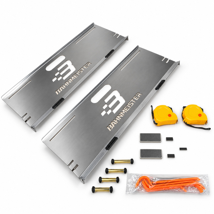 Toe Plates Stainless Steel Bahnmeister in the group Universal products / Motorsport products / Tools & Accessories / Tools & Garage Accessories at DDESIGN Scandinavia AB (bhm-toeplates)