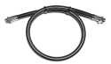Black flexible steel tube for struts / bellows Streetec