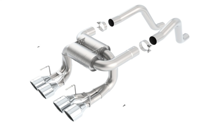 2006-2013 Chevrolet Corvette Z06 / Corvette ZR1 C6 Axle-Back Exhaust System ATAKBorla in the group Select car model / Chevrolet / Corvette C6 / Tuning / Exhaust at DDESIGN Scandinavia AB (bor11822)