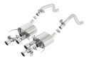 2014-2019 Chevrolet Corvette Stingray C7 Axle-Back Exhaust System ATAK Borla