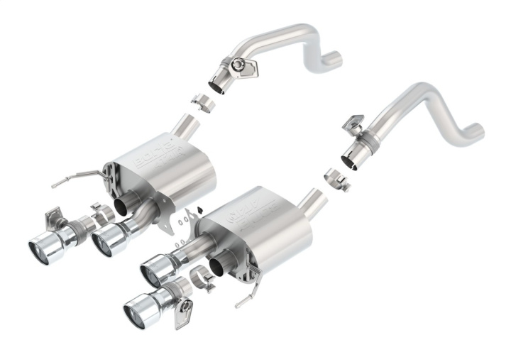 2014-2019 Chevrolet Corvette Stingray C7 Axle-Back Exhaust System ATAK Borla in the group Select car model / Chevrolet / Corvette C7 / Tuning at DDESIGN Scandinavia AB (bor11875)